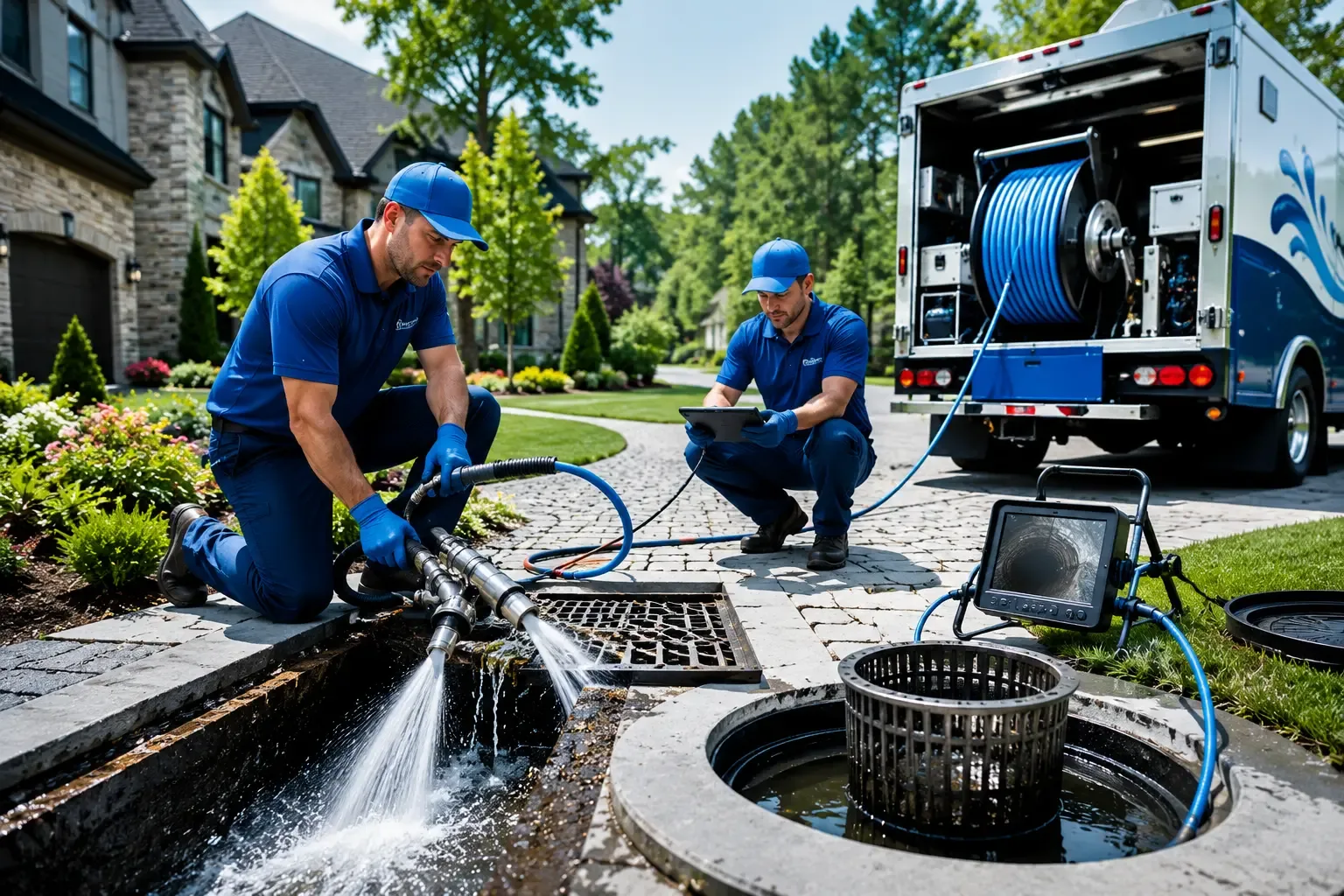 Local outdoor drain cleaning professionals in Spelter, WV
